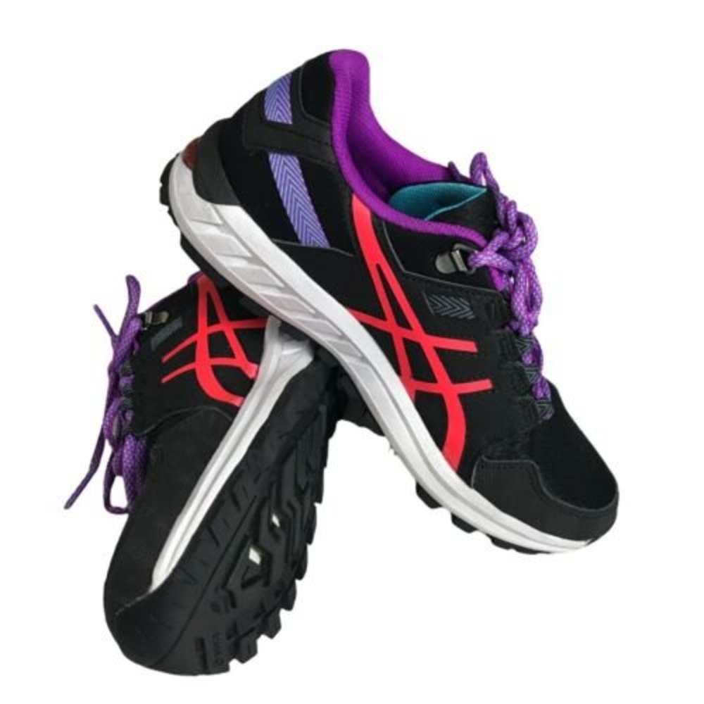 ASICS Women's Size 7.5 M GEL CITREK Trail Running Athletic Shoes Black EUC - Picture 2 of 11